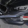 STI Style Front Bumper Lip Spoiler for 14-17 Subaru LEVORG STI Matte Black -10507