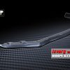 STI Style Front Bumper Lip Spoiler for 14-17 Subaru LEVORG STI Matte Black -10506