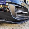 STI Style Front Bumper Lip Spoiler for 14-17 Subaru LEVORG STI Matte Black -10575