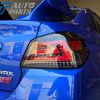 Full LED Black Red Bar Tail lights for 2015-2019 Subaru WRX/ WRX STI -0