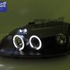 Black LED Angle Eye Projector Headlights for 99-00 HONDA CIVIC EK VTI-5746