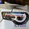 VALENTI Black LED Tail light for Toyota 86 FT86 GT GTS Subaru BRZ -6032