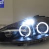 JDM Black LED Angel Eyes Projector Head Lights for 01-05 MAZDA MX5 NB MX 5 -5772