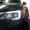 LED 3D DRL Projector Head Lights for 08-13 Subaru Impreza WRX 08-13 HALOGEN TYPE -6874