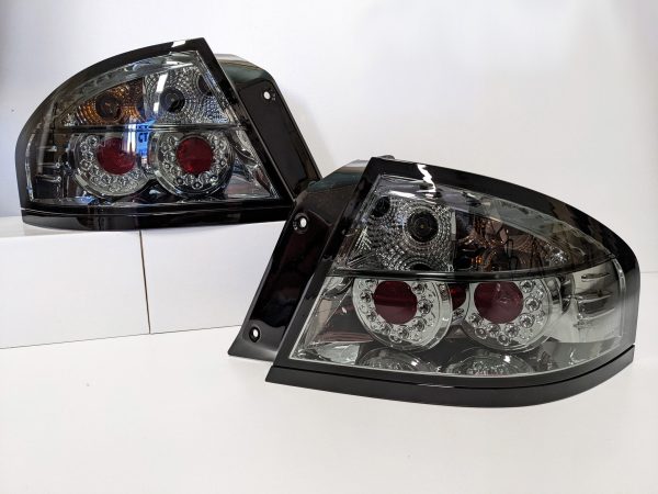Smoked Black LED Tail Lights for 02-07 Ford Falcon BA BF Sedan XR6 XR8 taillights
