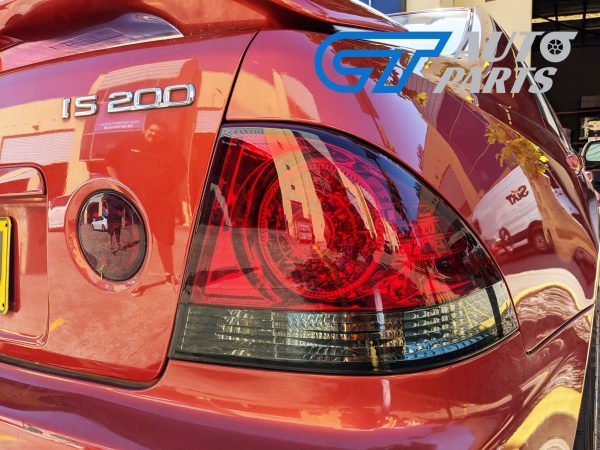 Smoke Red LED Tail Lights for 99-05 LEXUS IS200 IS300 TOYOTA ALTEZZA taillights