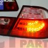 CLEAR RED LED Light Bar Tail Lights BMW E46 98-02 COUPE 2DOOR 330CI 328CI 320CI 318CI-6116
