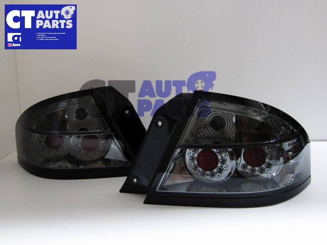 Smoked Black LED Tail Lights for 0207 Ford Falcon BA BF Sedan XR6 XR8 CT AutoParts