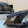Black LED DRL Angle Eye Projector Headlight for 04-09 Holden Astra H -0