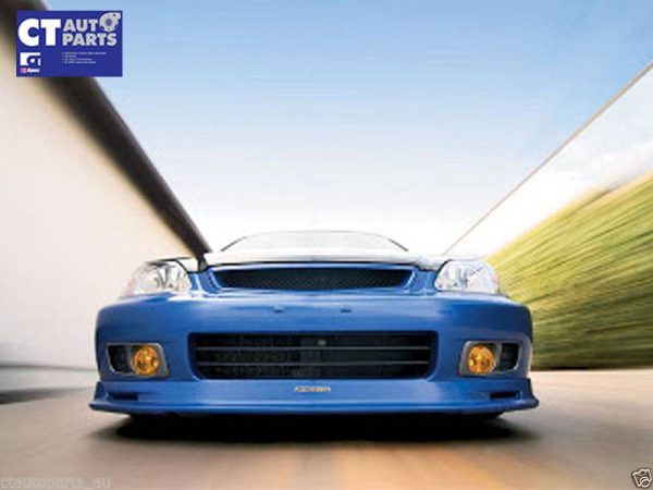 Mugen Style Front Lip for 96-98 Honda Civic EK 3D Hatch SEDAN-0