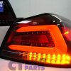Carbon Housing Black Full LED Tail lights for 14-19 Subaru WRX STI V1 CF -6285