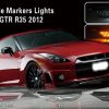 Clear LED Indicator Signal Light DRL for Nissan Skyline GTR R35 VQ38-6493