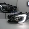 LED 3D Stripe DRL Projector Head Lights for 05-07 Subaru Impreza WRX GD HALOGEN TYPE -6523