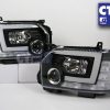 LED DRL Looks Sequential Indicators Projector Headlights for Toyota Hiace 14-17-6568