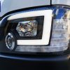 LED DRL Looks Sequential Indicators Projector Headlights for Toyota Hiace 14-17-8084