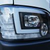 LED DRL Looks Sequential Indicators Projector Headlights for Toyota Hiace 14-17-8086