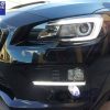 LED DRL Dynamic Indicator Turn Signal Fog Light Bezels Subaru WRX STI 2015+-0