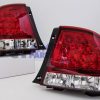 JDM Clear Red LED Tail Lights for 99-05 LEXUS IS200 IS300 Toyota Altezza-0