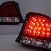 JDM Clear Red LED Tail Lights for 99-05 LEXUS IS200 IS300 Toyota Altezza-6611