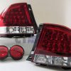 Clear Red LED Tail Lights & LED Trunk Lights for LEXUS IS200 IS300 Toyota Altezza-0