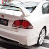 Type R style rear wing spoiler for 06-11 Honda Civic Type R FD2-0