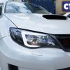 LED 3D DRL Projector Head Lights for 08-13 Subaru Impreza WRX 08-13 Dynamic Indicator -0