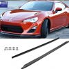 Charge Speed Bottomline Style Carbon Side Extension Kit for Toyota 86 GT GTS Subaru BRZ -6971