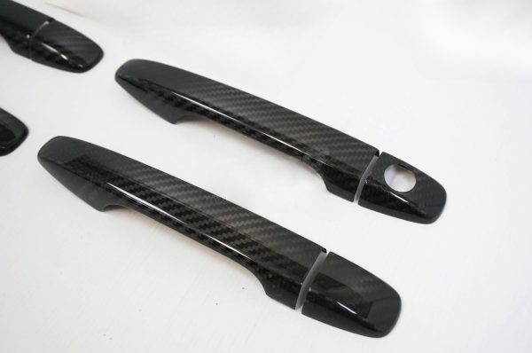 DRY CARBON Door Handle Cover 8pcs for 2015+ SUBARU WRX STI