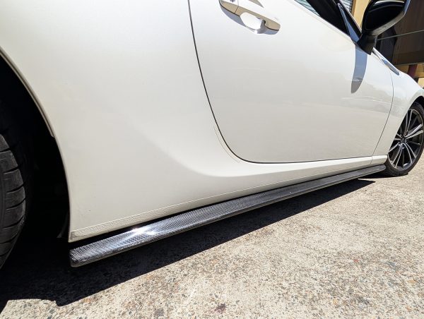 Charge Speed CS Style Carbon Side Skirt for 12-21 Toyota 86 Subaru BRZ