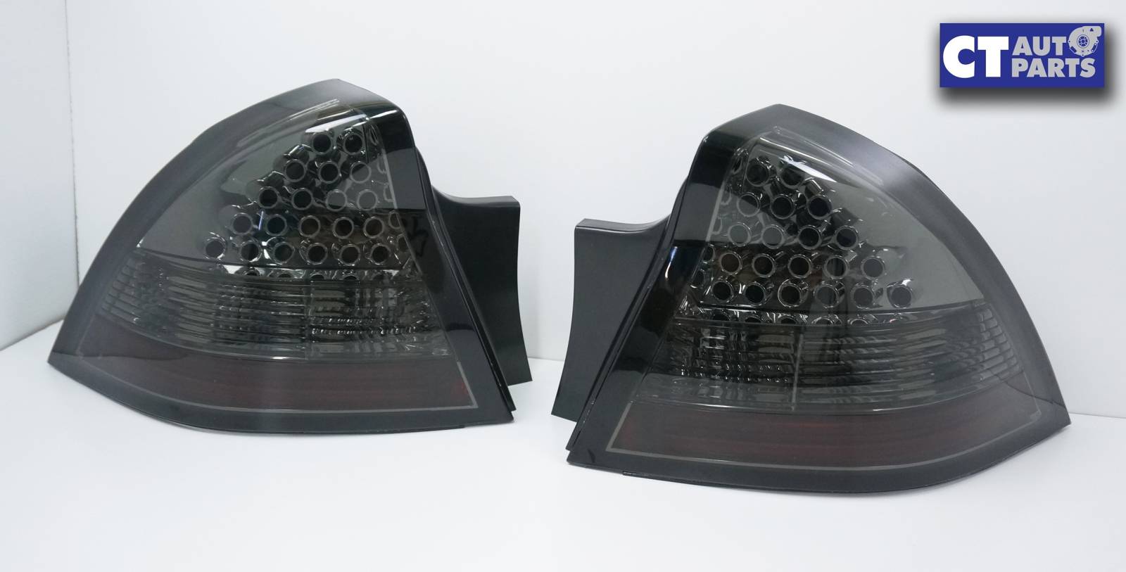 Smoked LED Tail lights for HOLDEN Commodore VY Sedan 0204 S SS SV8