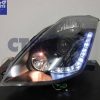 DRL LED Black Projector Headlights 03-05 Nissan 350Z Z33 Fairlady HALOGEN TYPE-6902