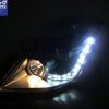 DRL LED Black Projector Headlights 03-05 Nissan 350Z Z33 Fairlady HALOGEN TYPE-6900
