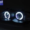Black CCFL Angeleyes Projector HeadLights for 02-05 BMW 3-SERIES E46 4D 318i 320i 330i -6940