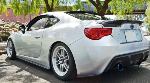 Charge Speed CS Style Matte Black Side Skirt for 12-21 Toyota 86 Subaru BRZ