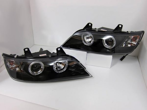 Black LED Angle Eye Projector Headlight for 1996-2002 BMW Z3 head lights
