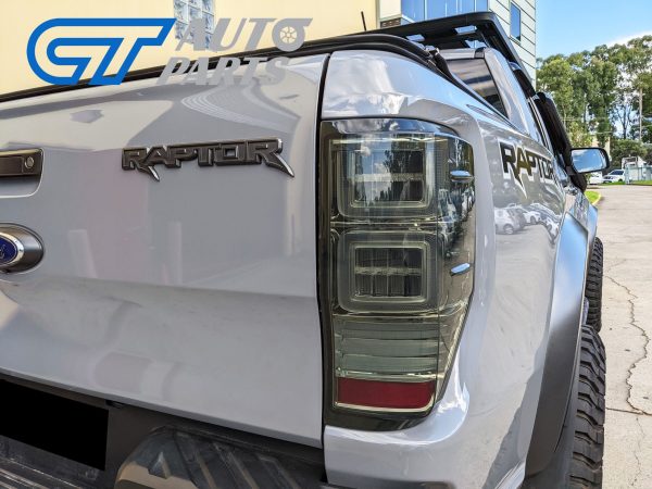 Smoke 3D LED Tail Lights Dynamic Blinker for 11-20 Ford Ranger MK1 MK2 WildTrak Taillights