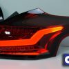 SMOKED RED Full LED 3D Light Bar Tail lights for Ford FOCUS LZ 2015-2017 -7167