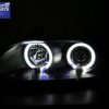 Black LED Angel eyes Projector HeadLights for 96-02 BMW Z3 -7220
