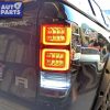 Smoked 3D LED Tail Lights Dynamic Blinker for 11-18 Ford Ranger MK1 MK2 WildTrak-10298