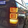 Smoked 3D LED Tail Lights Dynamic Blinker for 11-18 Ford Ranger MK1 MK2 WildTrak-10301