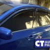 Tape-on Weather Shield / Window Visor Subaru Impreza WRX 07-13 SEDAN Hatchback -7352