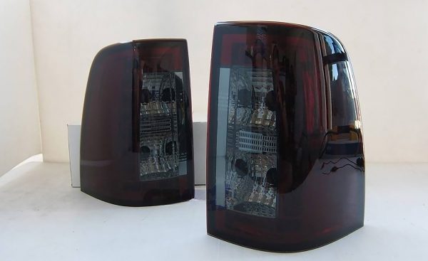Smoke Red LED Tail Lights Ford FG Falcon UTE XR6 XR8 Turbo R6 FPV GS taillights