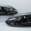 Black LED DRL Projector Head Lights for 12-15 Ford Focus LW -7334