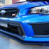 MY18 STI Style Front Bumper Lip Matte Black for 2014-2020 SUBARU WRX STI -0