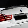 M4 M-Performance Style Carbon Fibre Trunk Spoiler for 2014-2018 BMW M4 F82 Coupe -7740