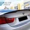 M4 M-Performance Style Carbon Fibre Trunk Spoiler for 2014-2018 BMW M4 F82 Coupe -13234