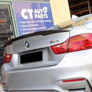 M4 M-Performance Style Carbon Fibre Trunk Spoiler for 2014-2018 BMW M4 F82 Coupe -0