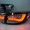 Black 3D LED Stripe Bar LED Blinker Tail lights for 12-15 Mazda CX-5 KE-7859