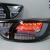Black 3D LED Stripe Bar LED Blinker Tail lights for 12-15 Mazda CX-5 KE-7860