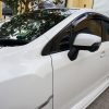 Glossy Black Side Vents Window Louver Cover For 14-18 Subaru WRX STI V1-8026
